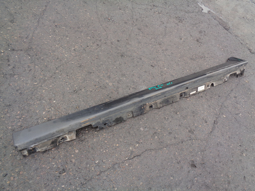 BMW 5 SERIES F10 2012 NS PASSENGER SIDE SKIRT BLACK 7237081