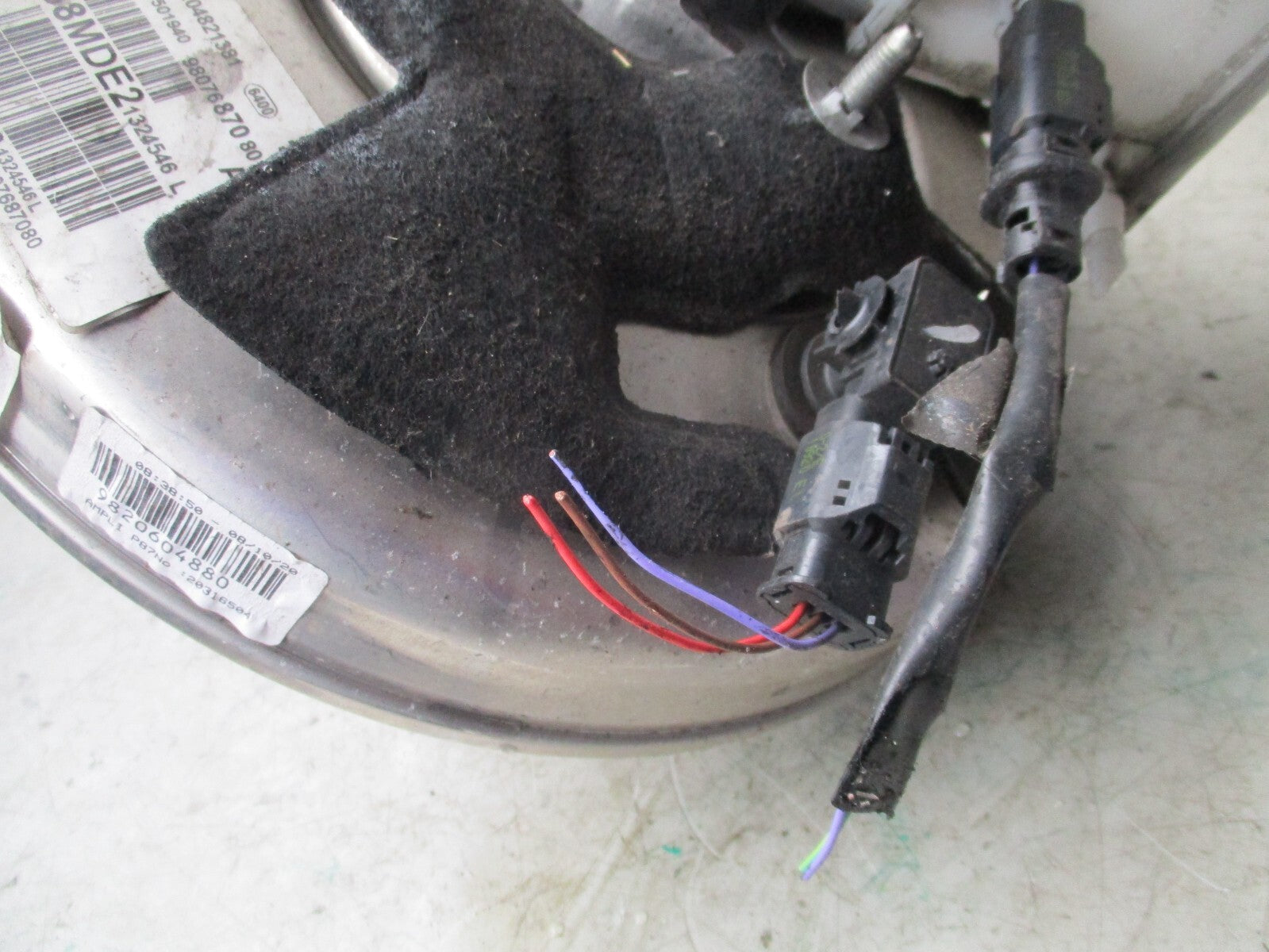 2021 VAUXHALL CROSSLAND PETROL BRAKE SERVO & MASTER CYLINDER 0204821216