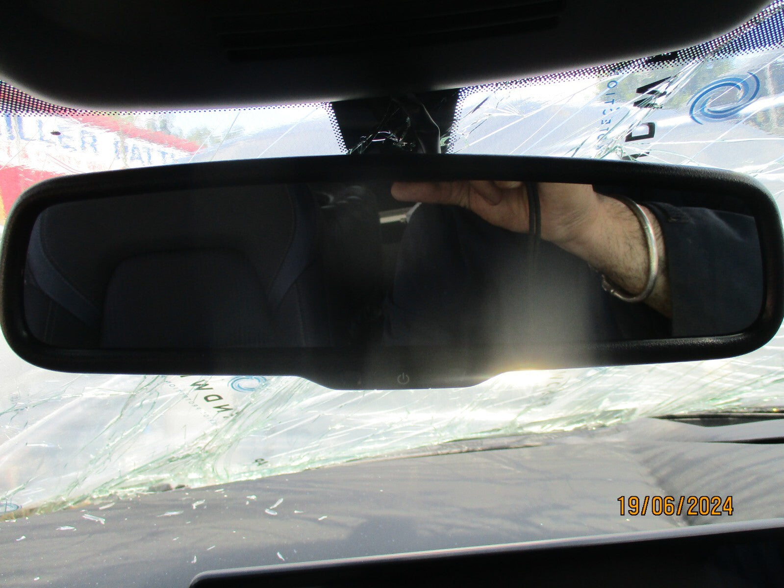 NISSAN QASHQAI J12 MK3 2023 FRONT INTERIOR REAR VIEW MIRROR