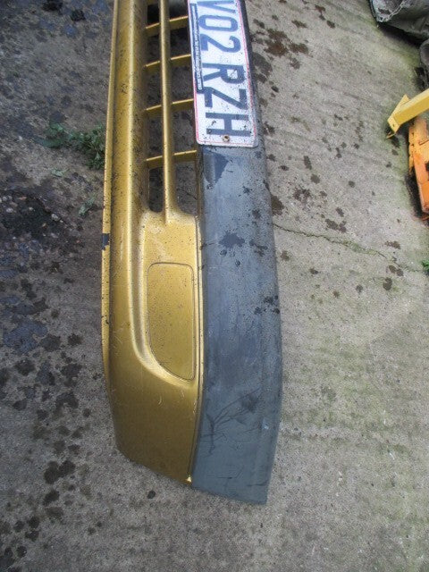2002 CITROEN SAXO COMPLETE FRONT BUMPER GOLD