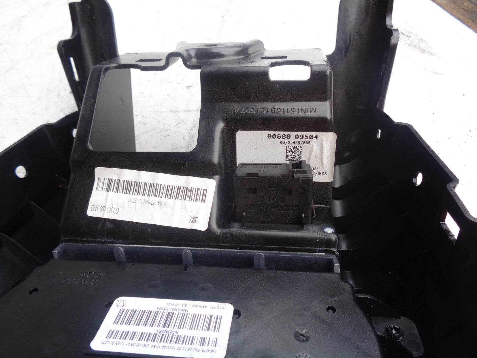 BMW MINI COOPER ONE 2009 HEATER CONTROL UNIT WITH SWITCHES 0068009504