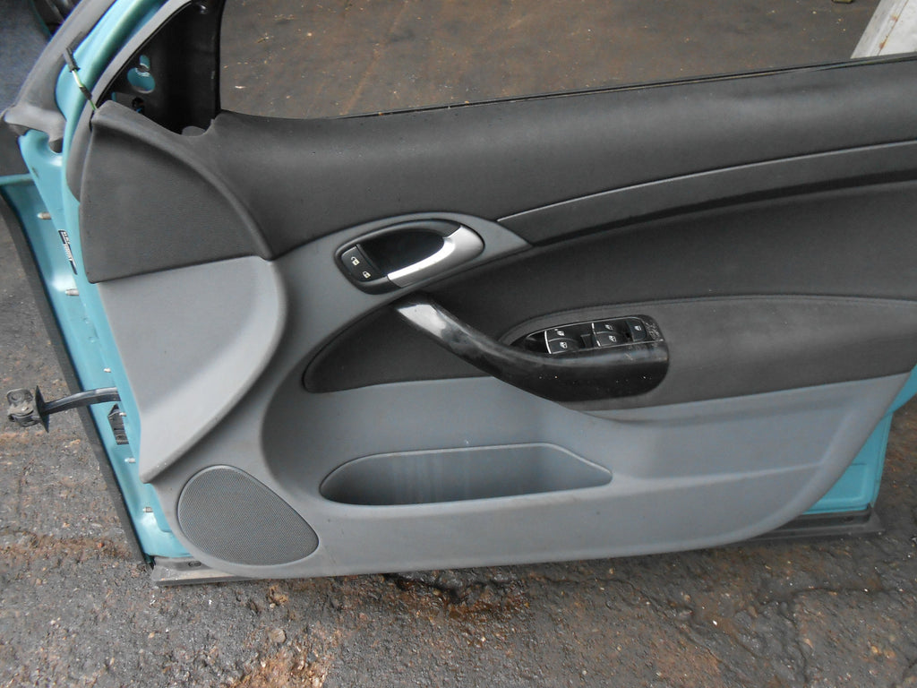 SAAB 93 2003 OSF DRIVER FRONT DOOR GLASS REGULATOR 291 GLACIER BLUE METALLIC