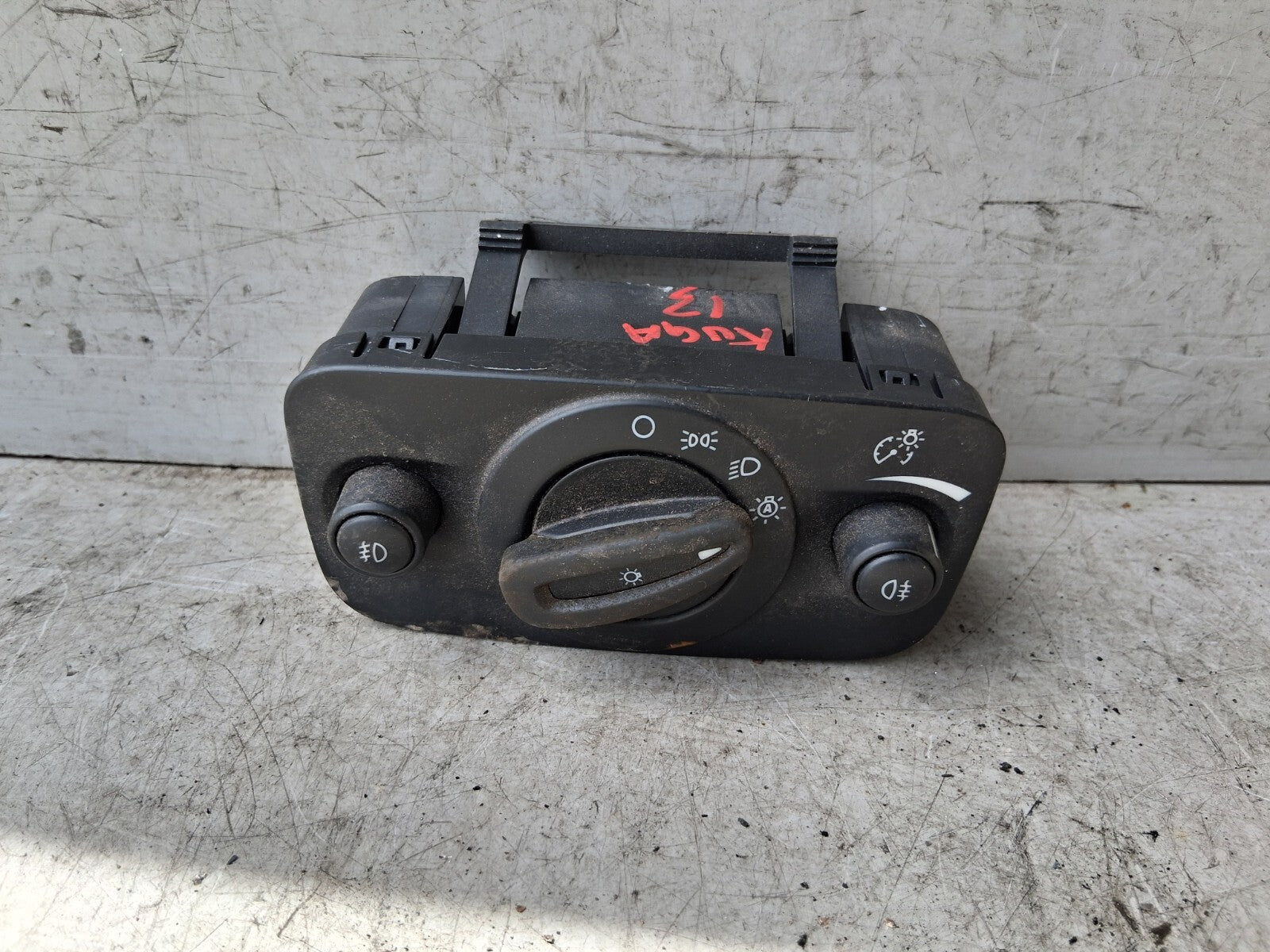 2013 FORD KUGA MK2 HEADLIGHT FOG LIGHT CONTROL SWITCH AV6T13A024