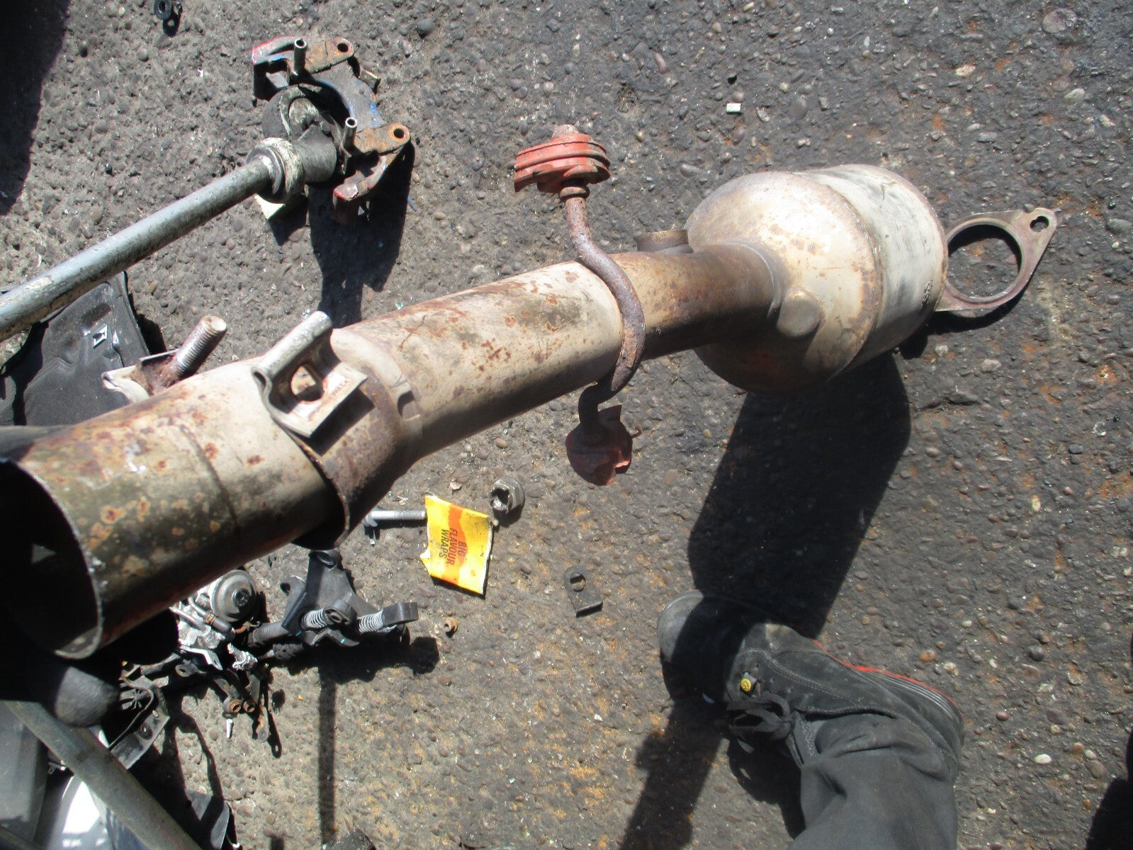 2021 FORD TRANSIT 350 MK8 FWD 2.0 DIESEL CATALYTIC CONVERTER KK215K224AC