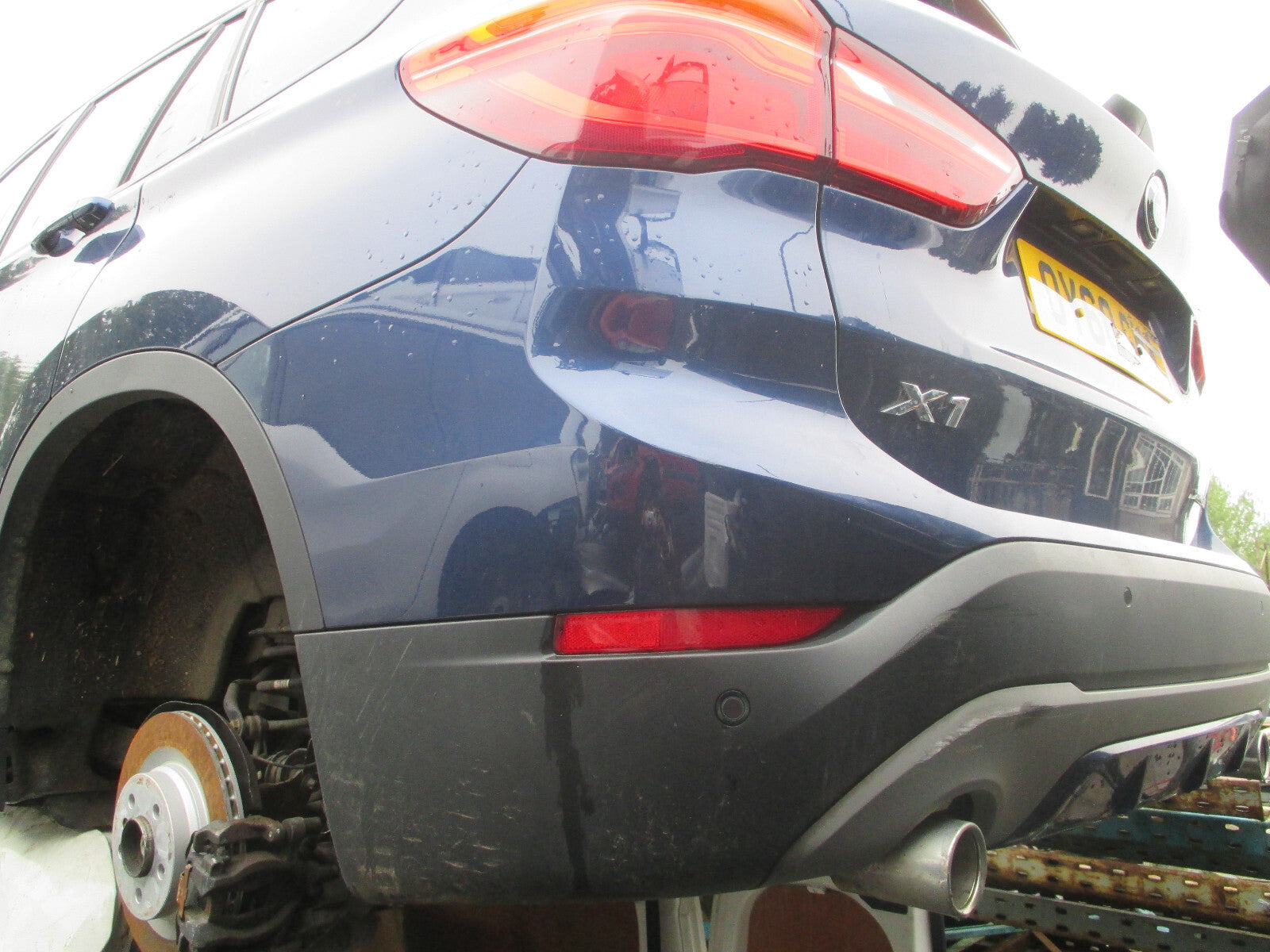 BMW X1 2018 F48 REAR BUMPER PDC SENSORS & WIRING LOOM