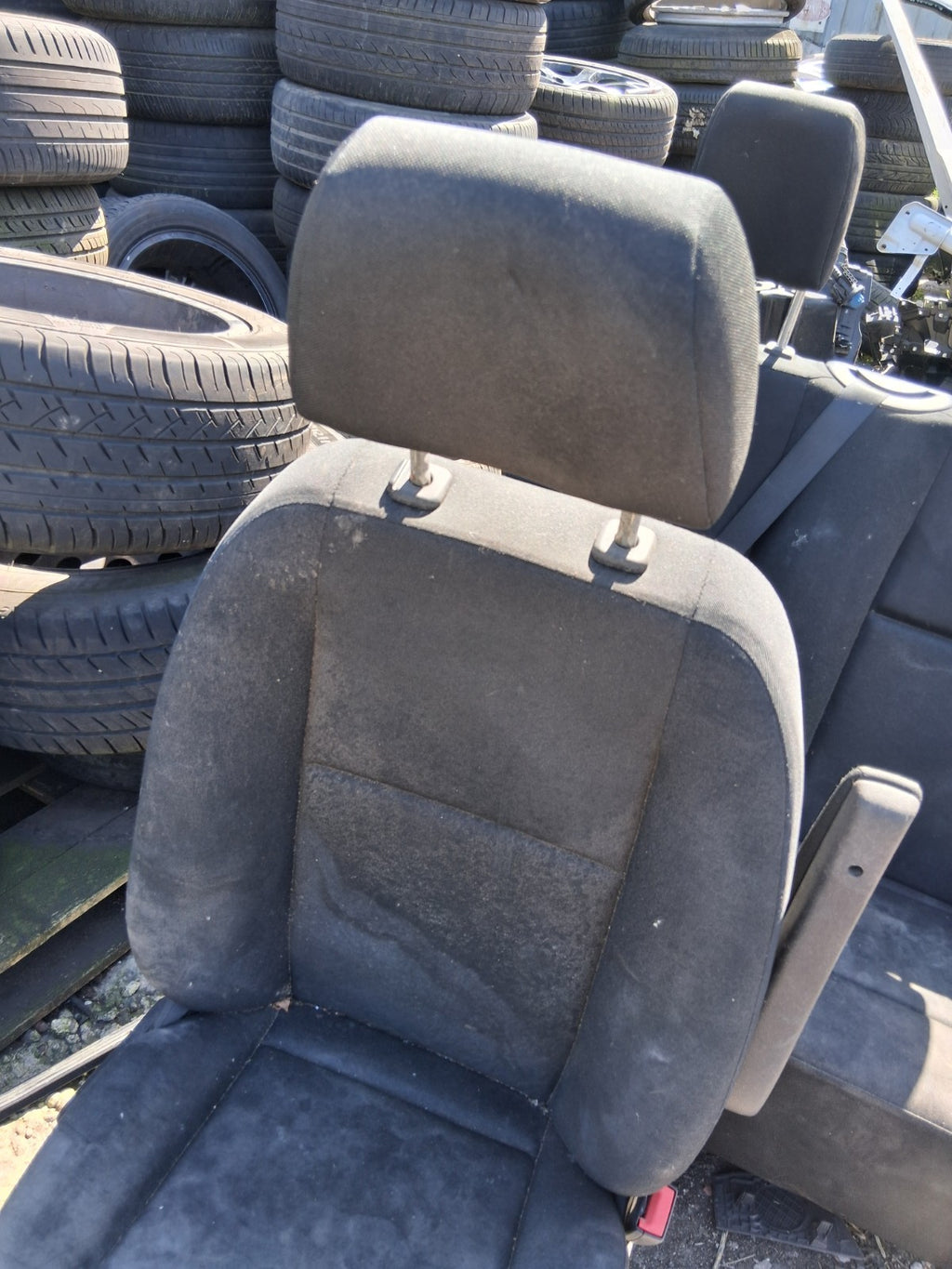 2020 MERCEDES SPRINTER W907 OSF DRIVER SIDE FRONT RIGHT FABRIC SEAT