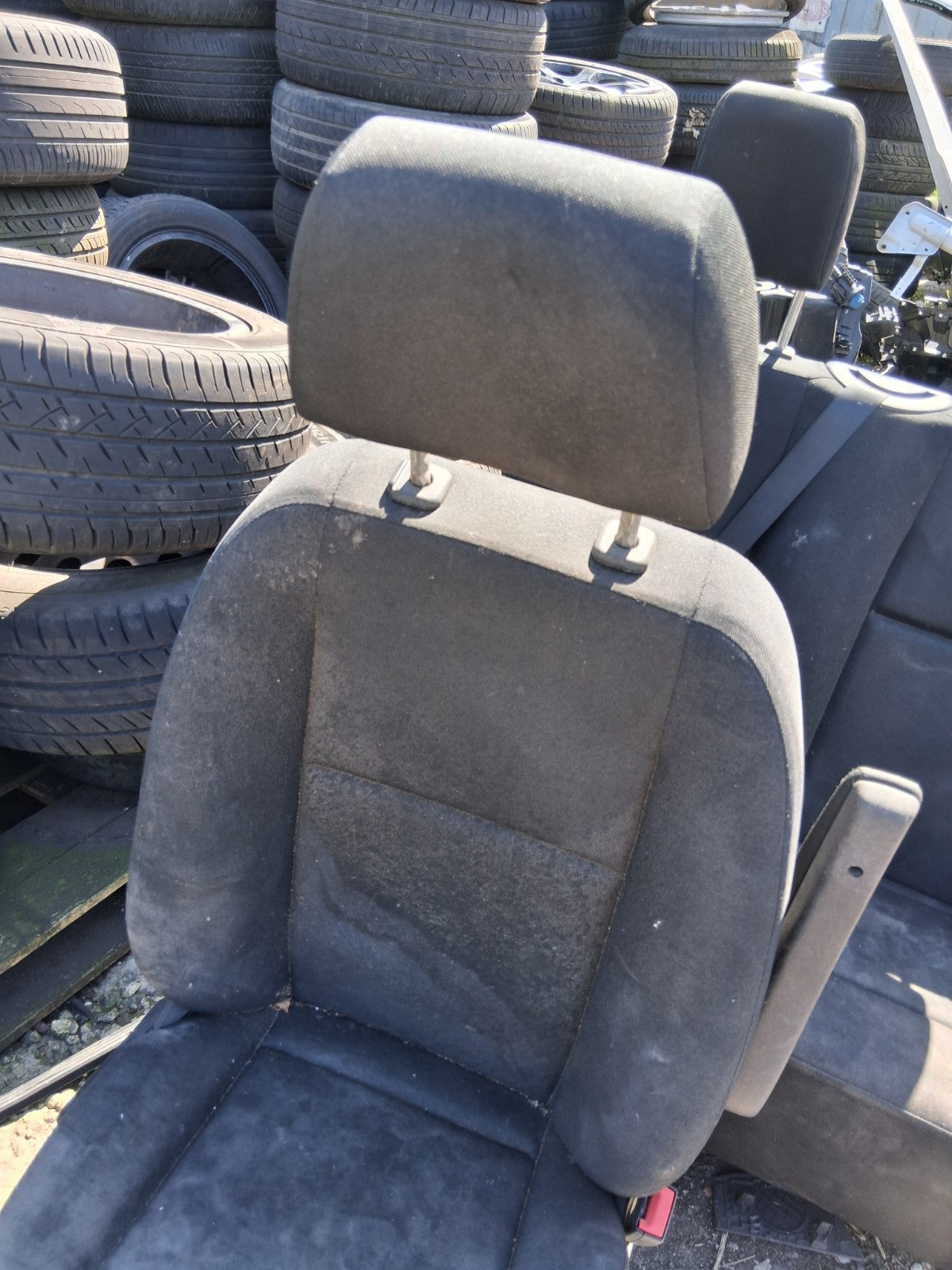 2020 MERCEDES SPRINTER W907 OSF DRIVER SIDE FRONT RIGHT FABRIC SEAT