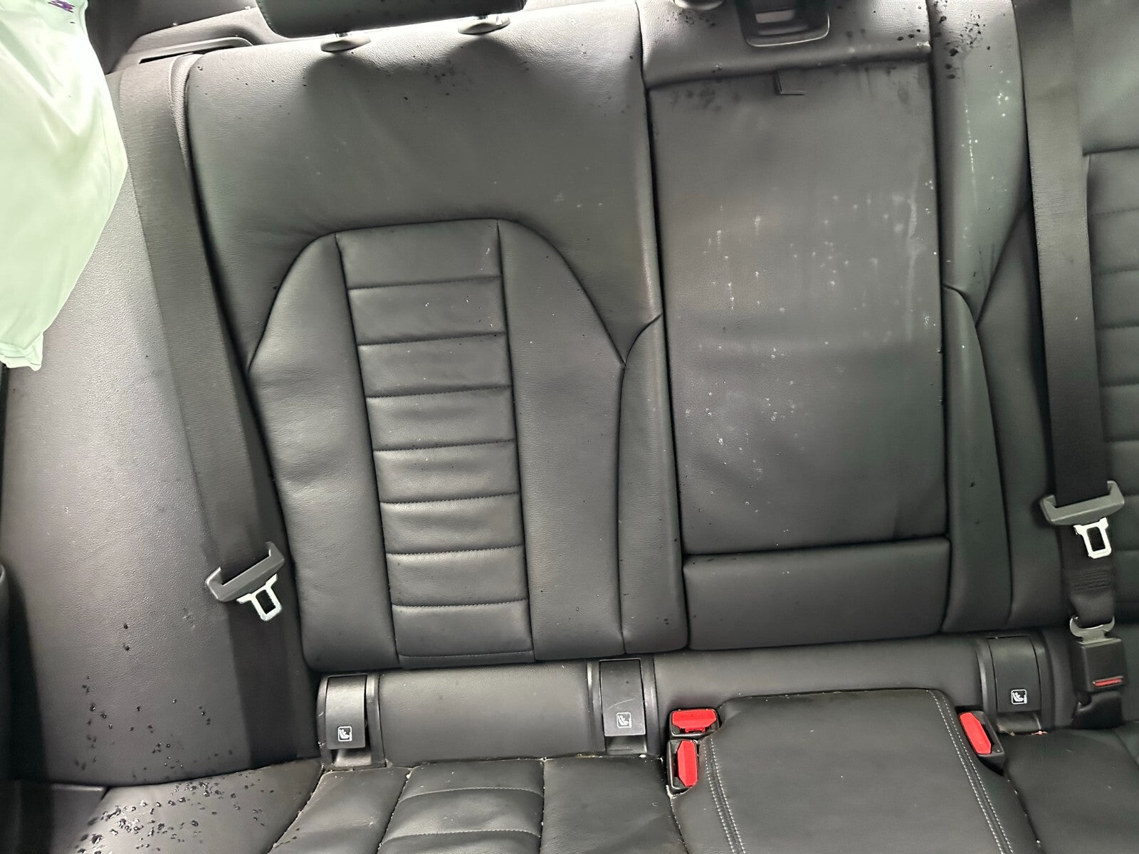 2019 BMW 3 SERIES G20 M SPORT REAR BENCH SEAT SPLIT CENTRE BLACK LEATHER