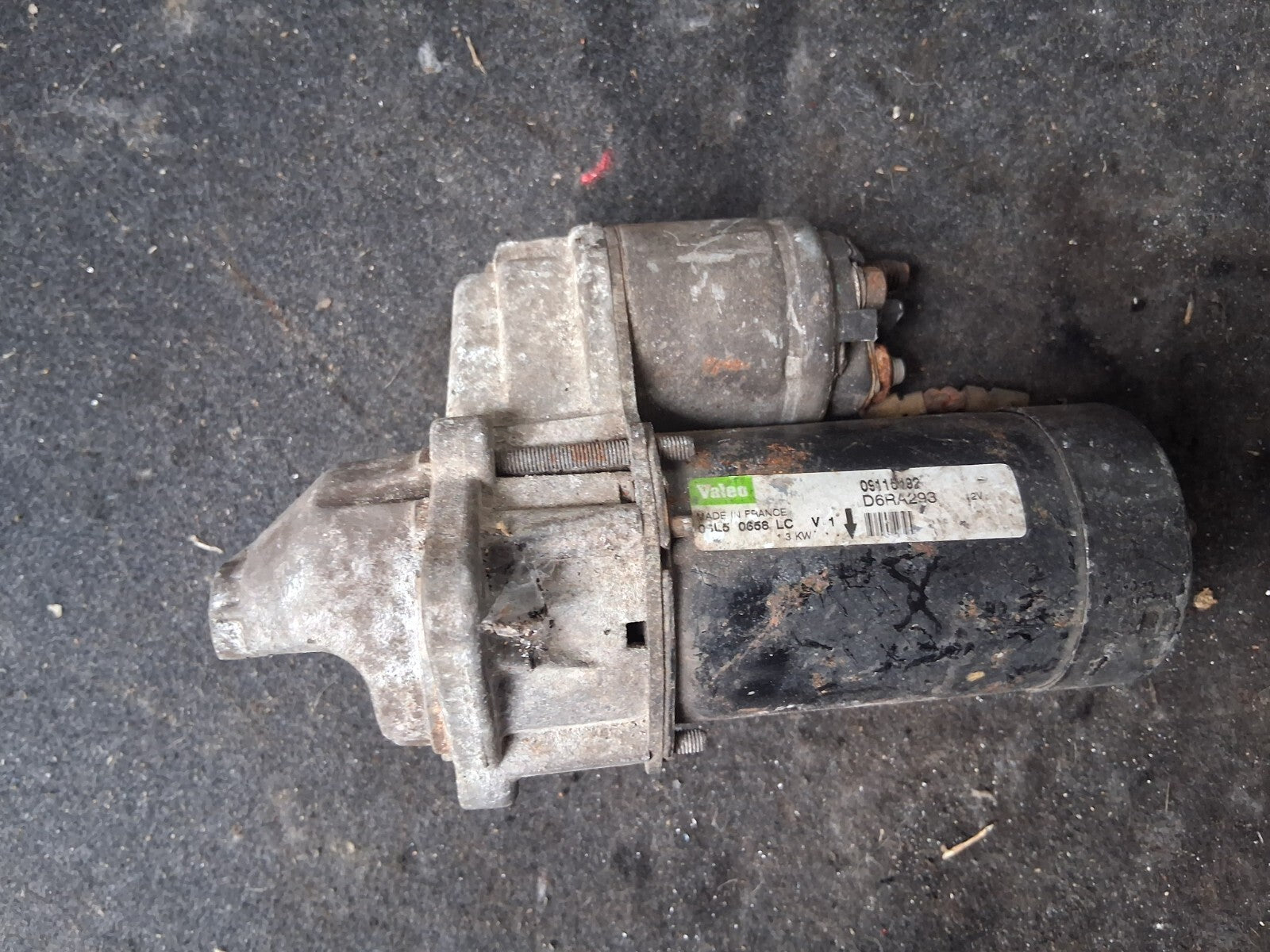 VAUXHALL CORSA E 2018 1.4 PETROL STARTER MOTOR 09115192