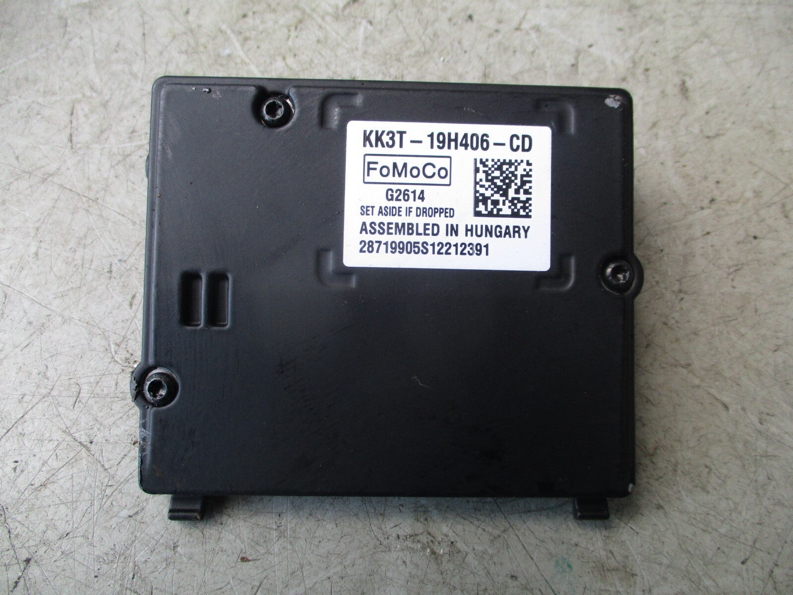 2021 FORD TRANSIT 350 MK8 FRONT PARKING CAMERA MODULE KK3T19H406CD