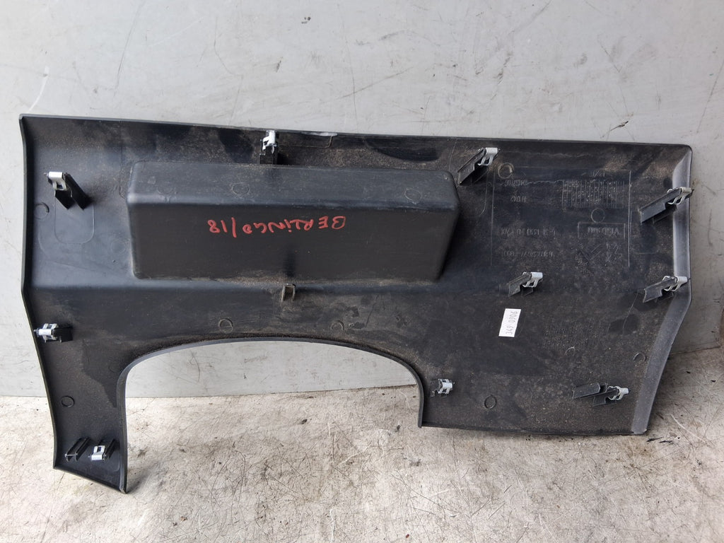 2018 CITROEN BERLINGO MK2 STEERING COLUMN COWLING STEERING KNEE TRIM 9680932677