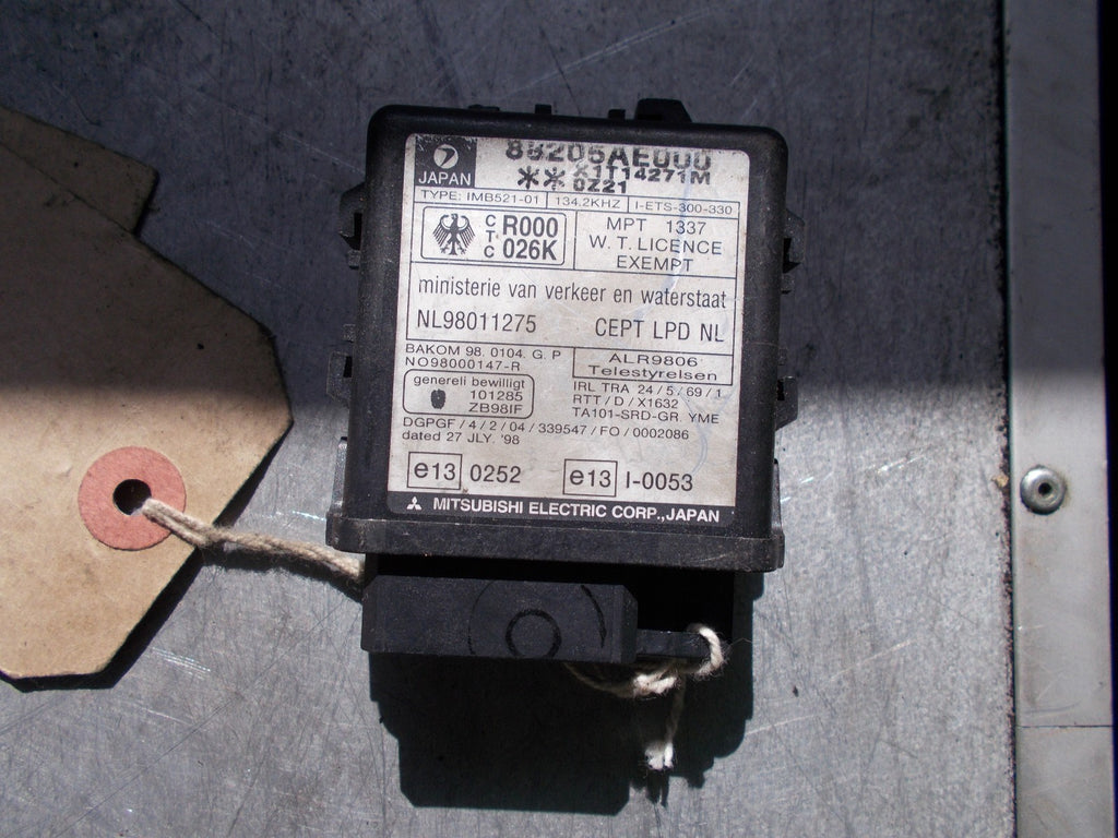 2002 SUBARU IMPREZZA 2.0T KEYLESS ENTRY MODULE 88205AE000