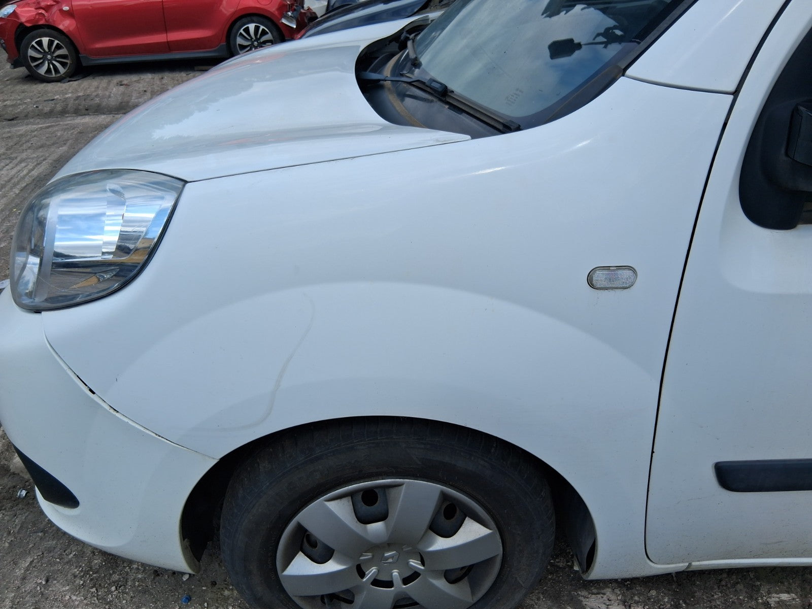 2020 RENAULT KANGOO MK2 FACELIFT NSF PASSENGER SIDE FRONT LEFT WING PANEL WHITE