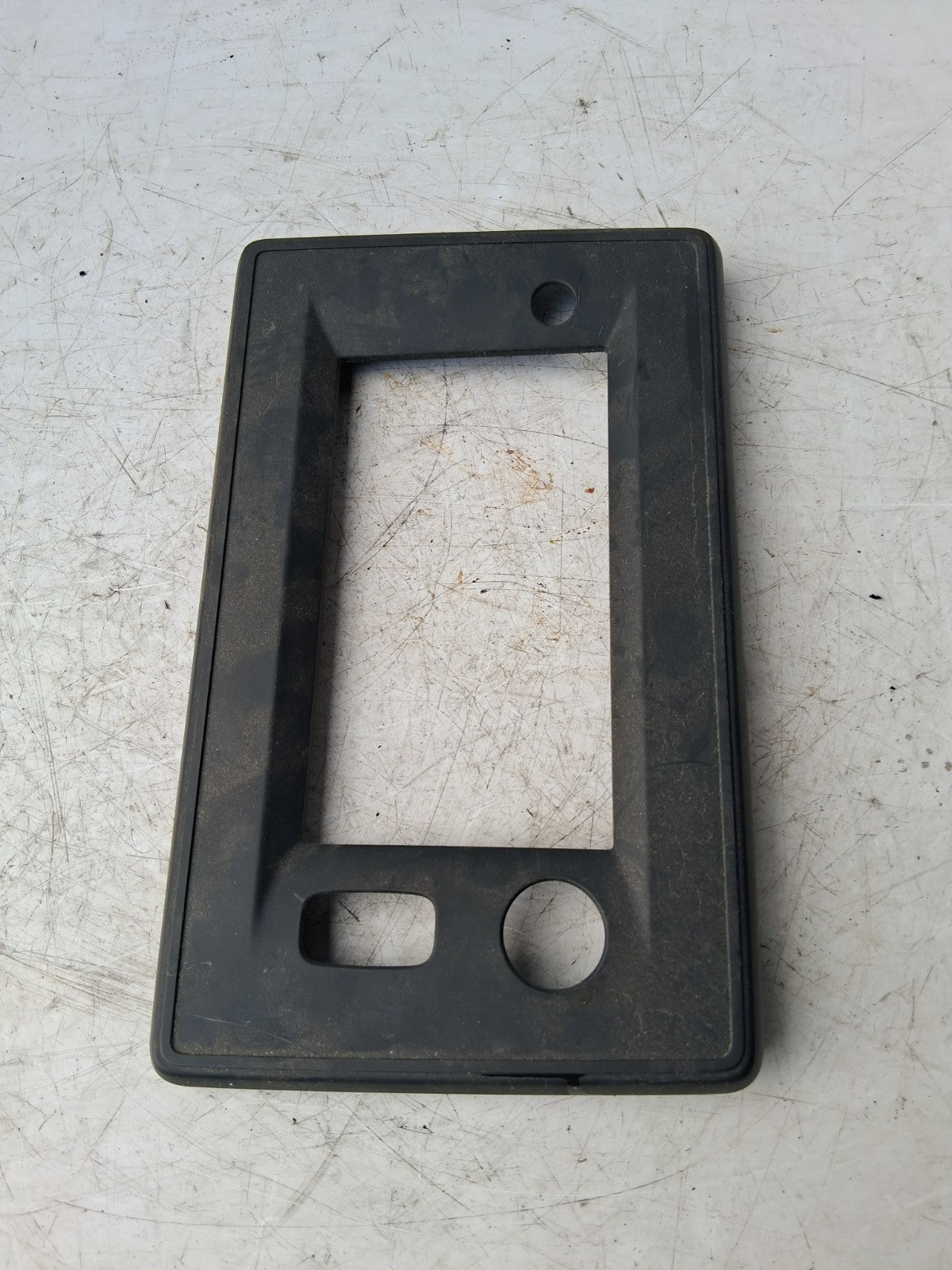 2023 RENAULT MASTER MK3 STEREO FACE PLATE SURROUND BLACK PLASTIC TRIM 682609421R