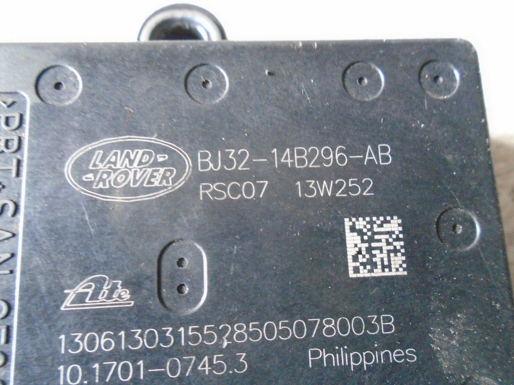 RANGE ROVER EVOQUE 2013 L538 YAW RATE SENSOR MODULE BJ3214B296
