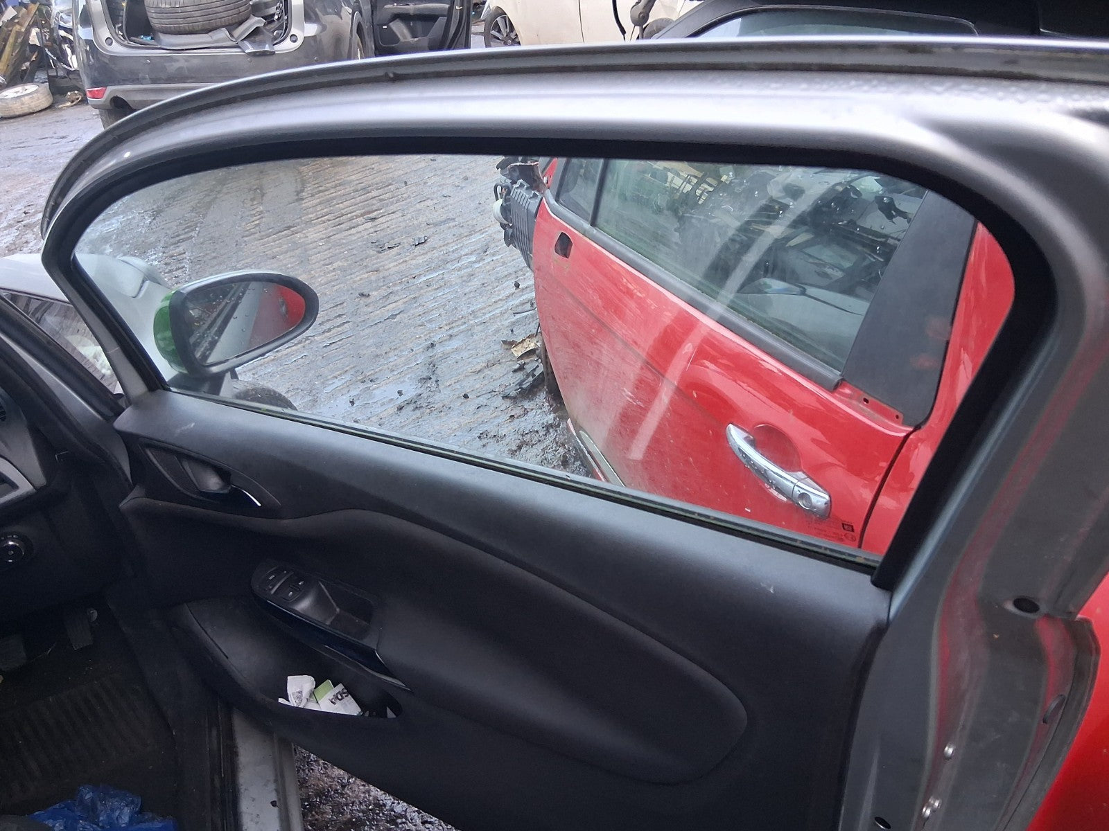 2018 VAUXHALL CORSA E 3 DOOR CORSA VAN OS DRIVER SIDE RIGHT WINDOW GLASS