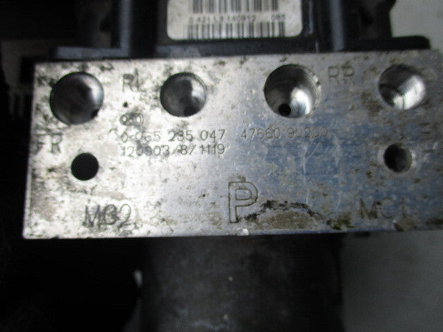 NISSAN NOTE 2011 1.5 DIESEL ABS PUMP CONTROL UNIT 476609U200