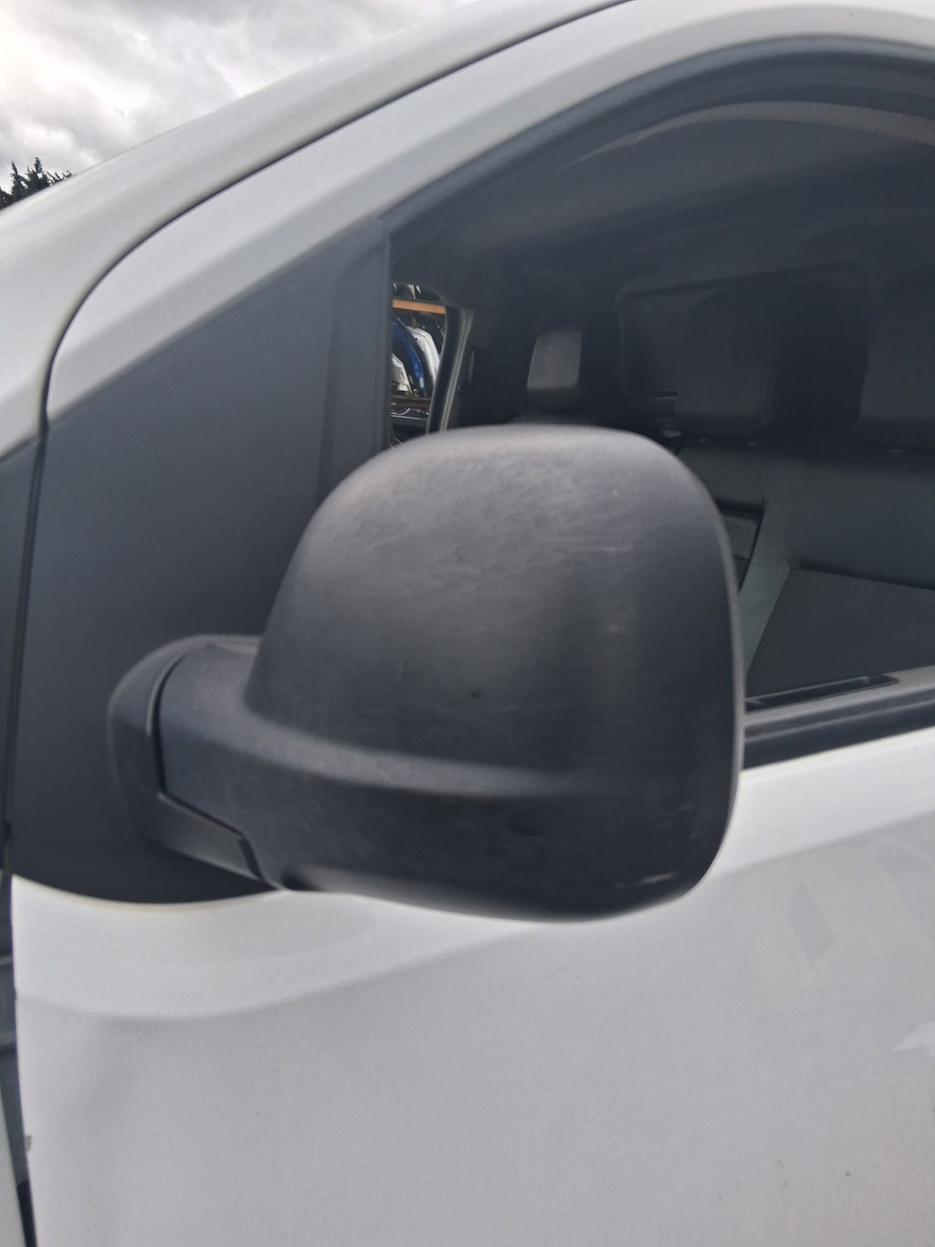 2019 CITROEN DISPATCH VIVARO MK3 NSF PASSENGER SIDE FRONT WING MIRROR BLACK