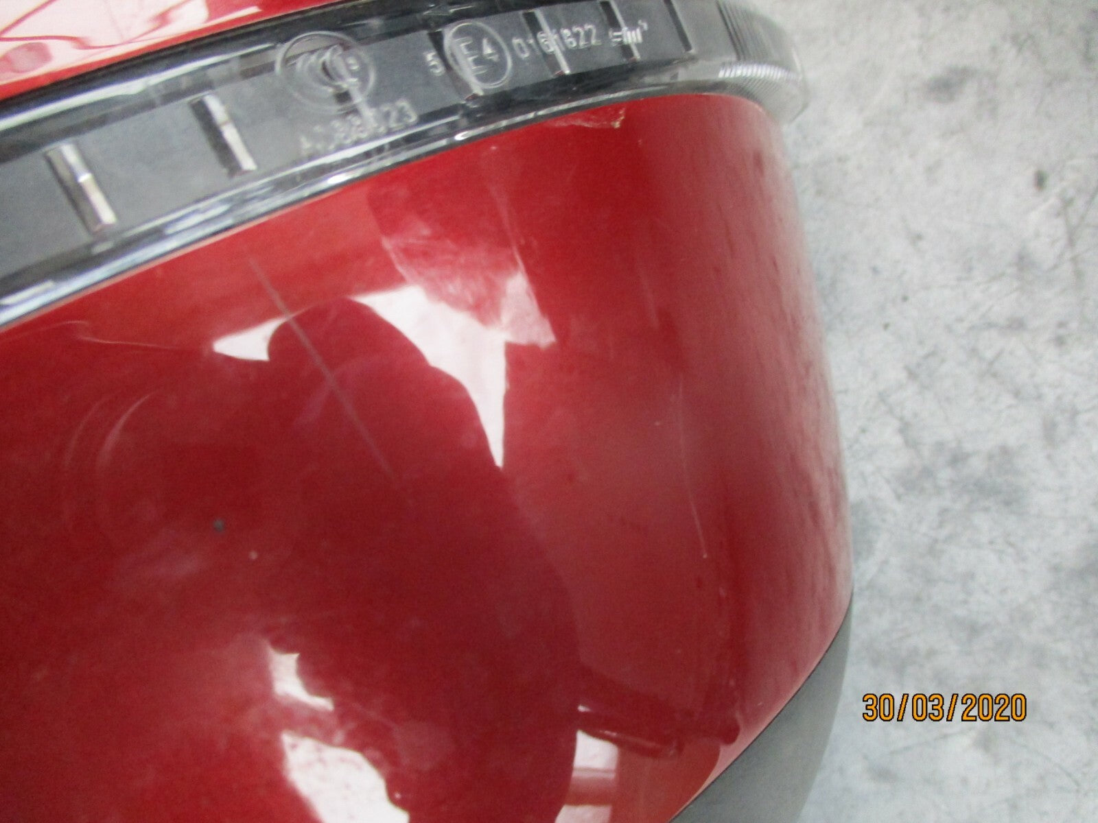 NISSAN QASHQAI J11 MK2 2018 NS PASSENGER SIDE ELECTRIC DOOR WING MIRROR MAROON