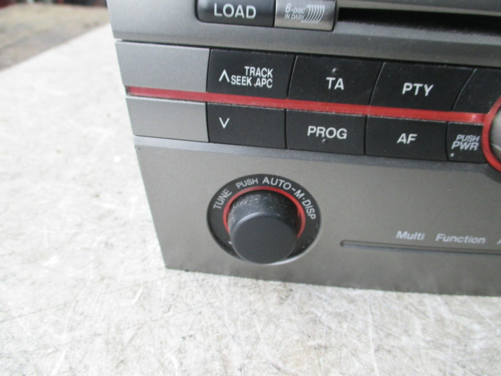 MAZDA 3 2007 MK1 RADIO STEREO CD PLAYER HEADER UNIT BP6L66ARX