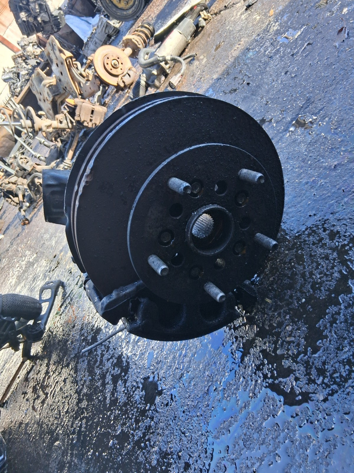 2021 FORD TRANSIT MK8 2.0 DIESEL FWD NSF PASSENGER SIDE FRONT LEFT WHEEL HUB