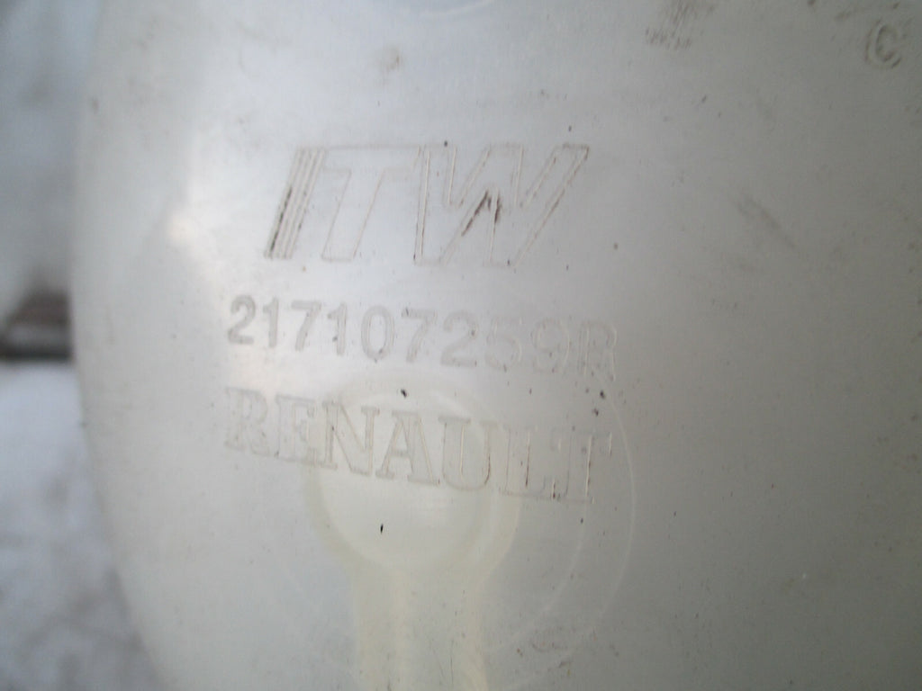 DACIA DUSTER 2016 COOLANT TANK RESERVOIR 217107259R
