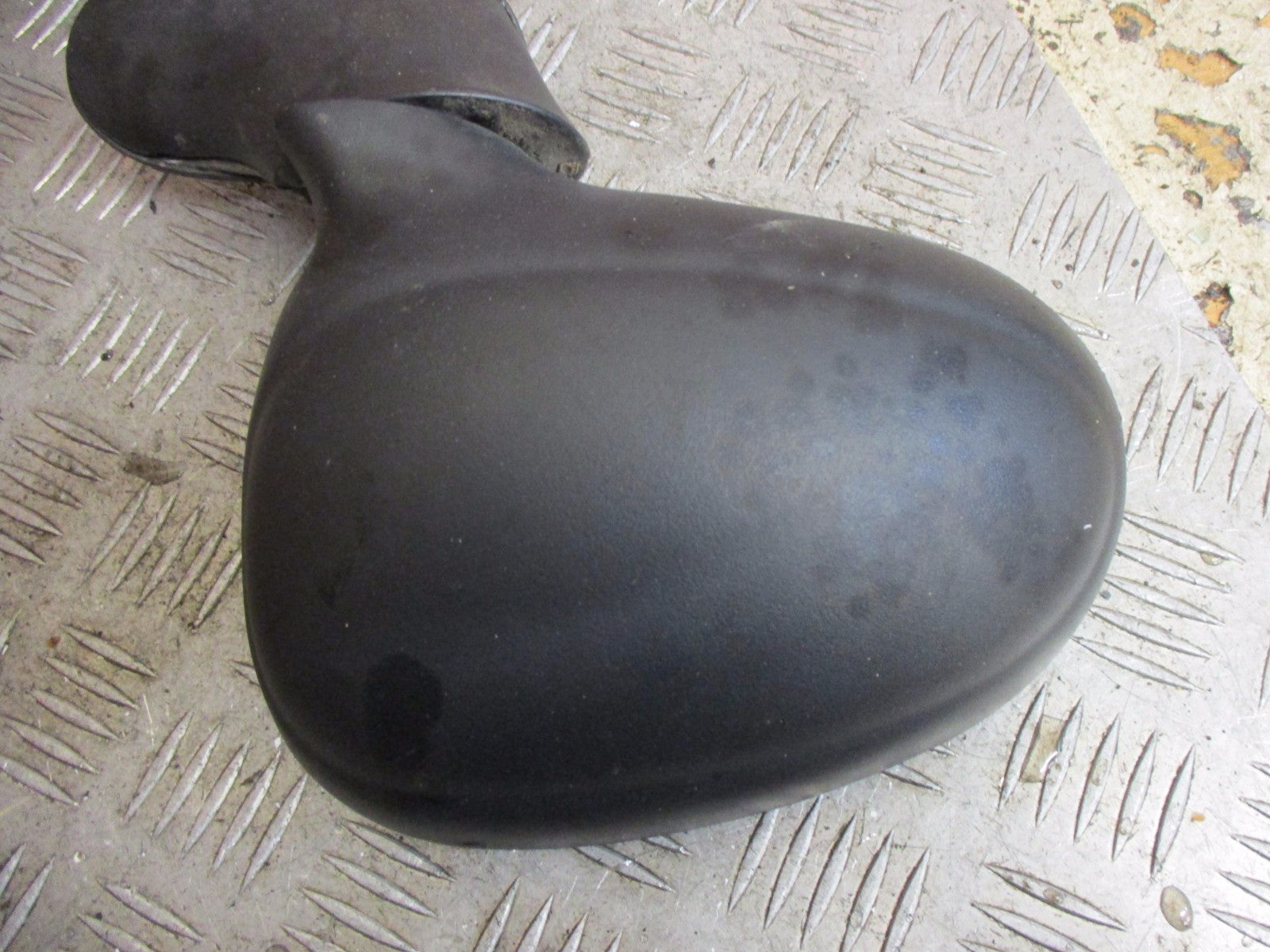 DAEWOO MATIZ KLYA 2002 OS DRIVER SIDE MANUAL DOOR WING MIRROR BLACK PLASTIC
