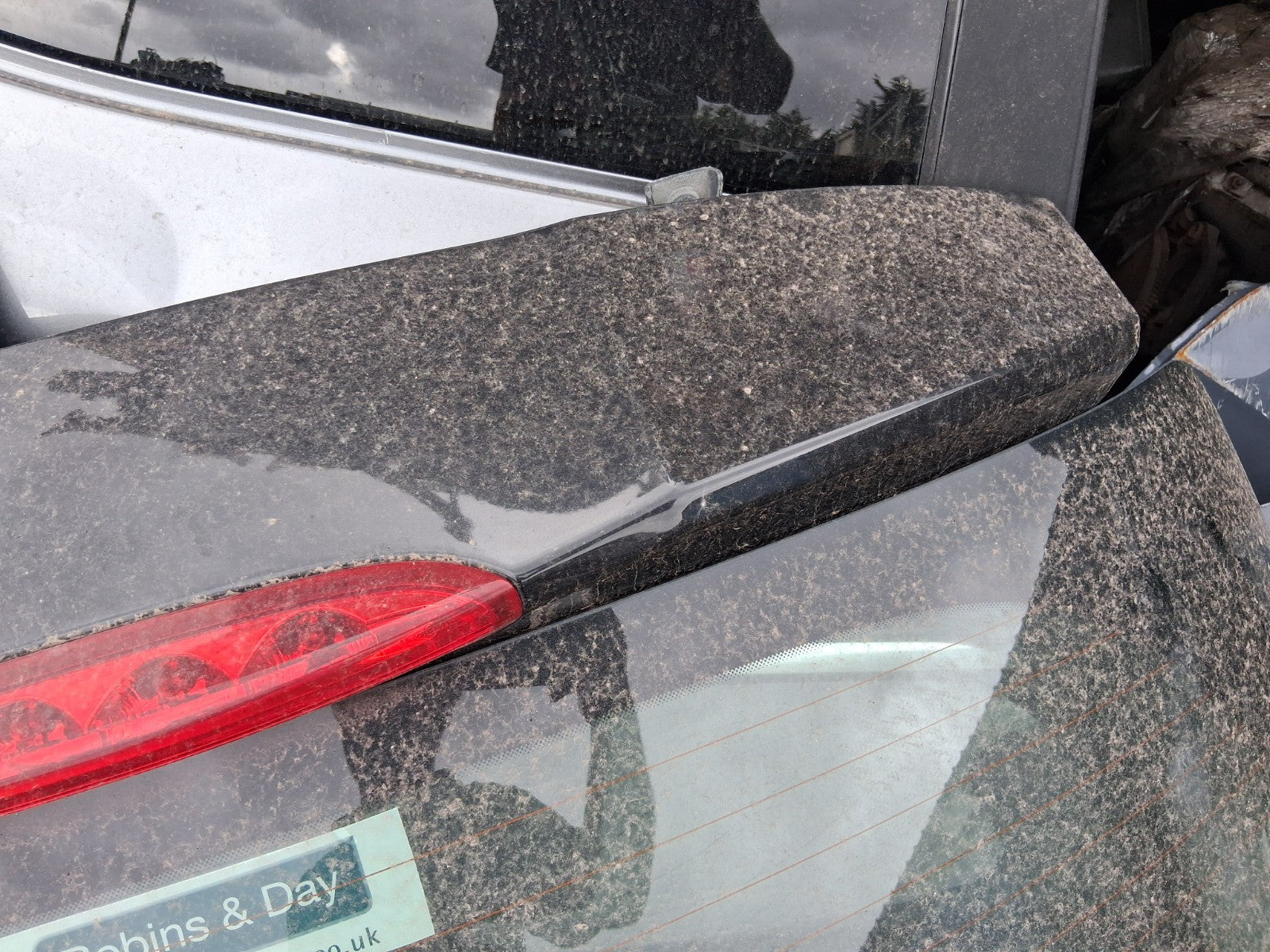 2014 PEUGEOT 208 COMPLETE REAR BOOTLID TAILGATE PEARL BLACK KTV