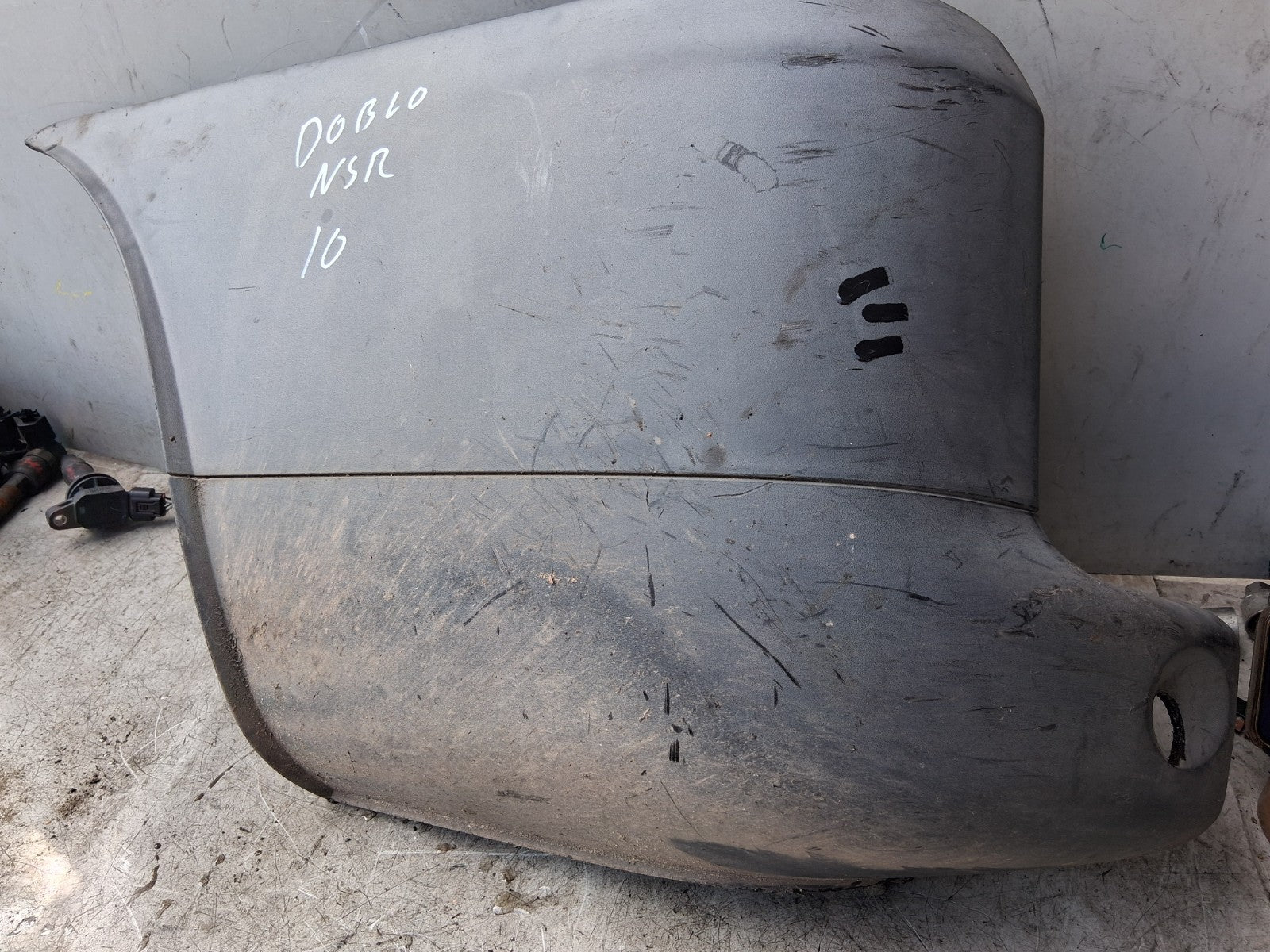 2010 FIAT DOBLO MK1 NSR PASSENGER SIDE REAR LEFT BUMPER CORNER 735388444