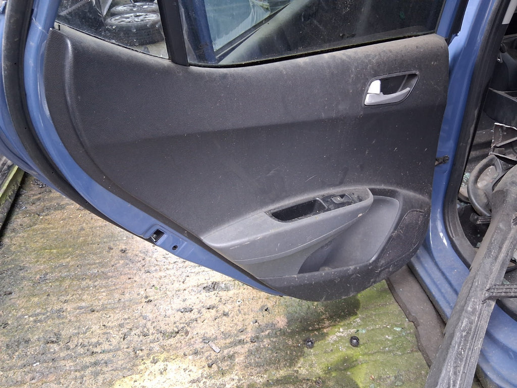 2017 HYUNDAI i10 MK2 NSR PASSENGER SIDE REAR LEFT DOOR CARD PANEL