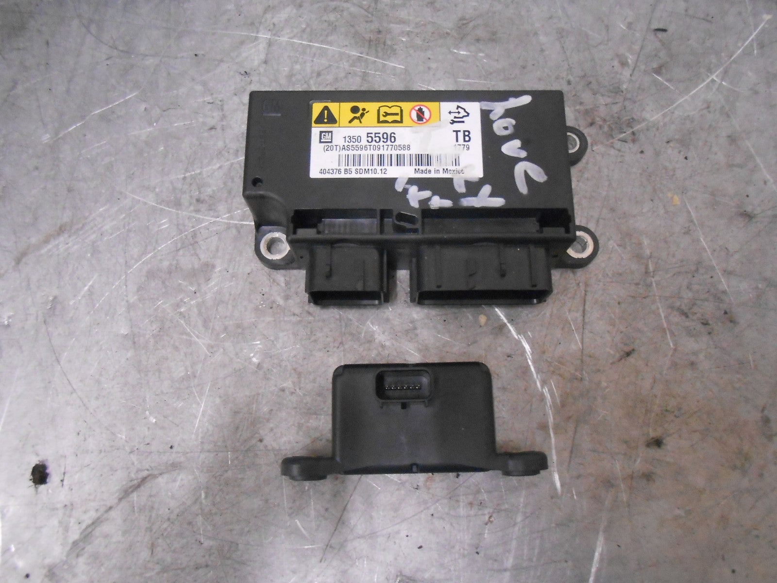 VAUXHALL INSIGNIA A (MK1) AIR BAG CRASH ECU MODULE & YAW SENSOR 13505596