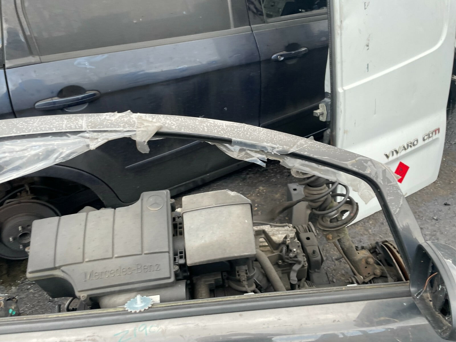 VAUXHALL CORSA D 2011 3 DOOR OS DRIVER SIDE DOOR BARE Z190