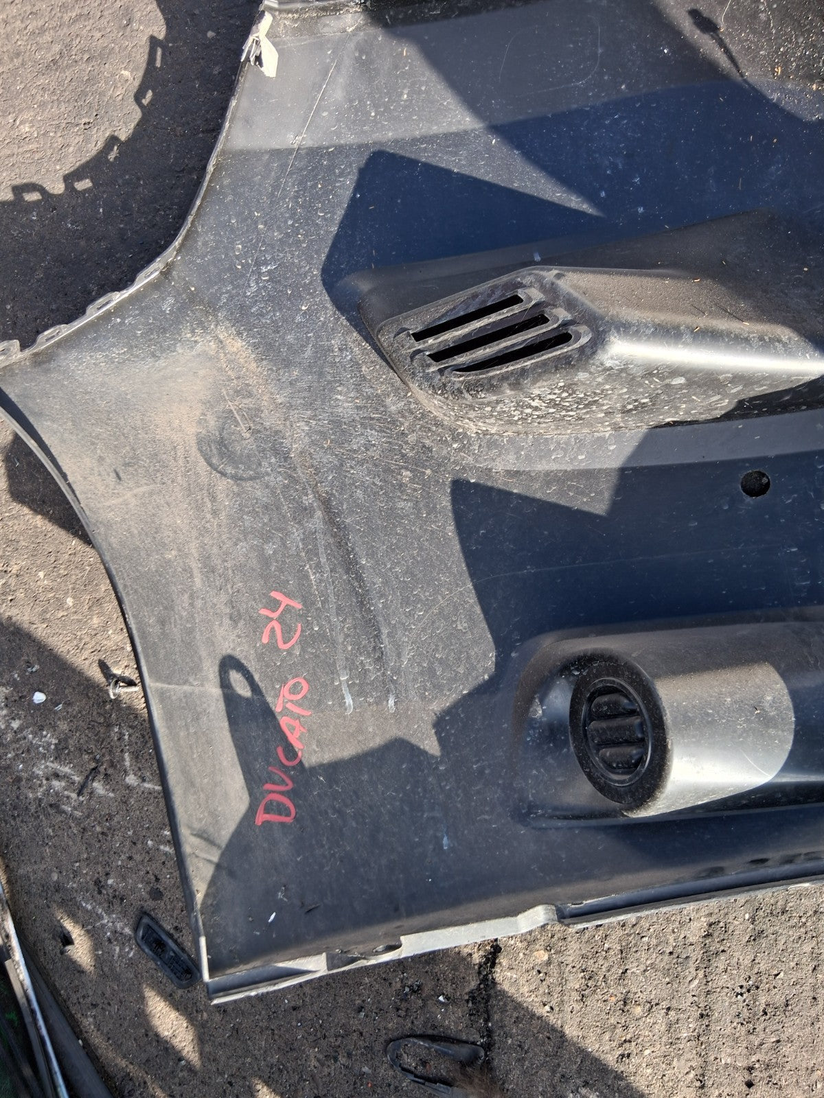 2024 FIAT DUCATO MK3 FACELIFT NSF PASSENGER SIDE FRONT BUMPER CORNER 1315092070