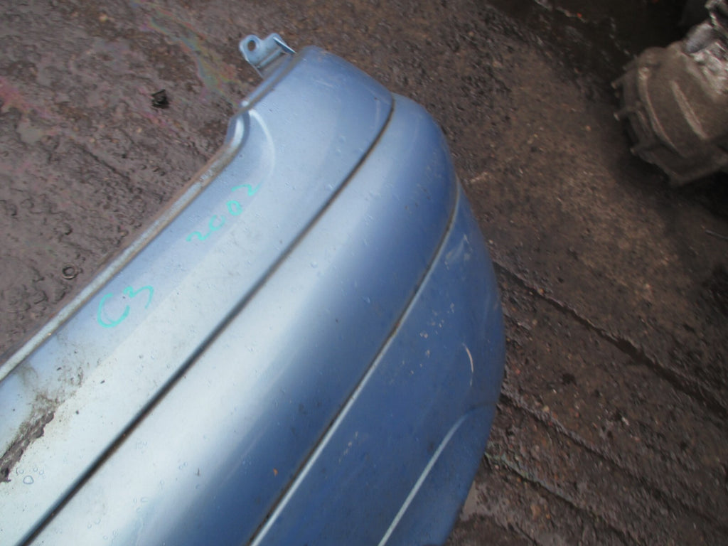 CITROEN C3 MK1 2002 REAR COMPLETE BUMPER BLUE