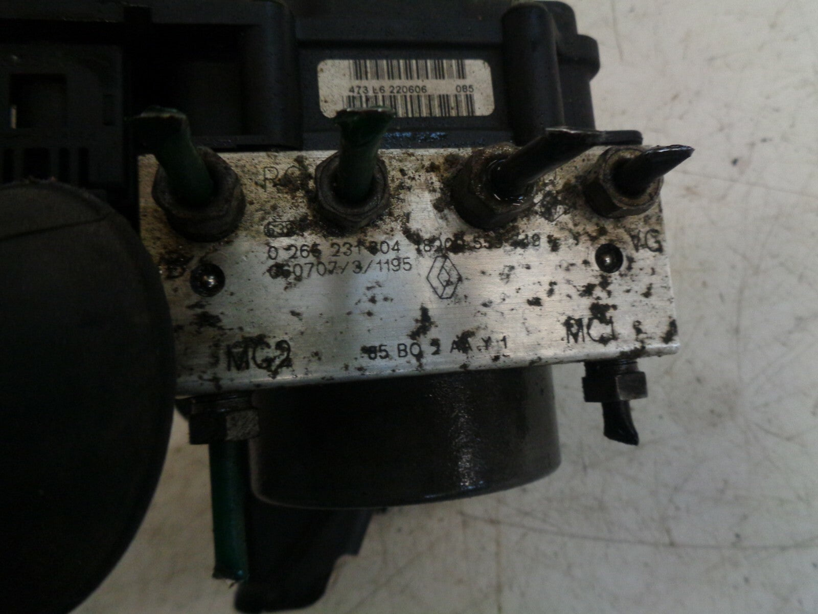 RENAULT CLIO MK3 2006 ABS PUMP MODULATOR CONTROL UNIT