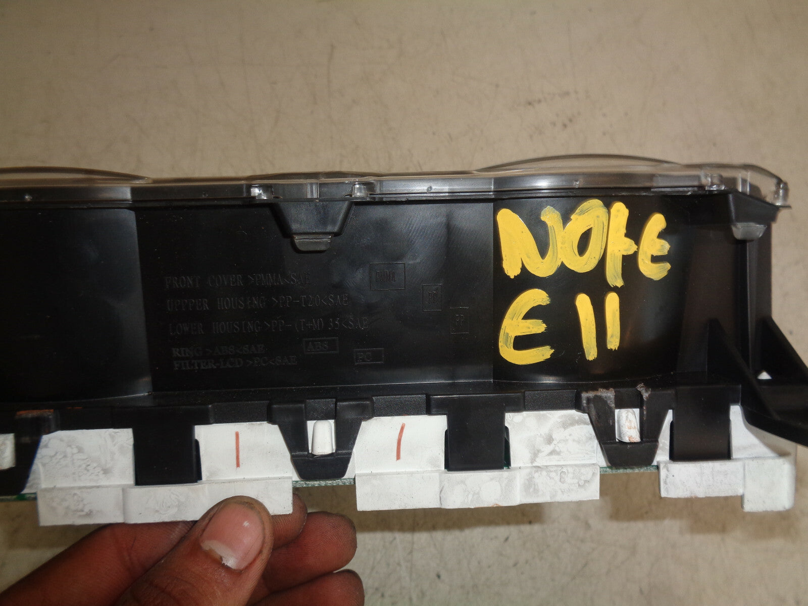 NISSAN NOTE E11 2014 PETROL SPEEDO SPEEDOMETER INSTRUMENT CLUSTER