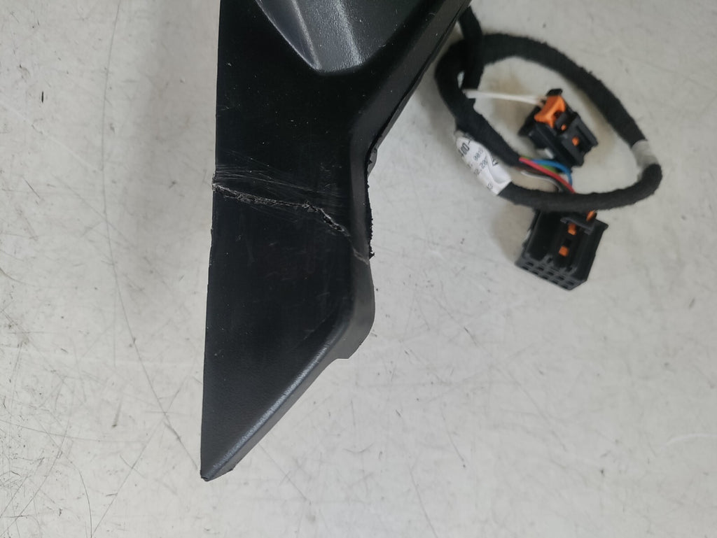 2024 JEEP AVENGER OSF DRIVER SIDE MANUAL FOLD WING MIRROR BLACK