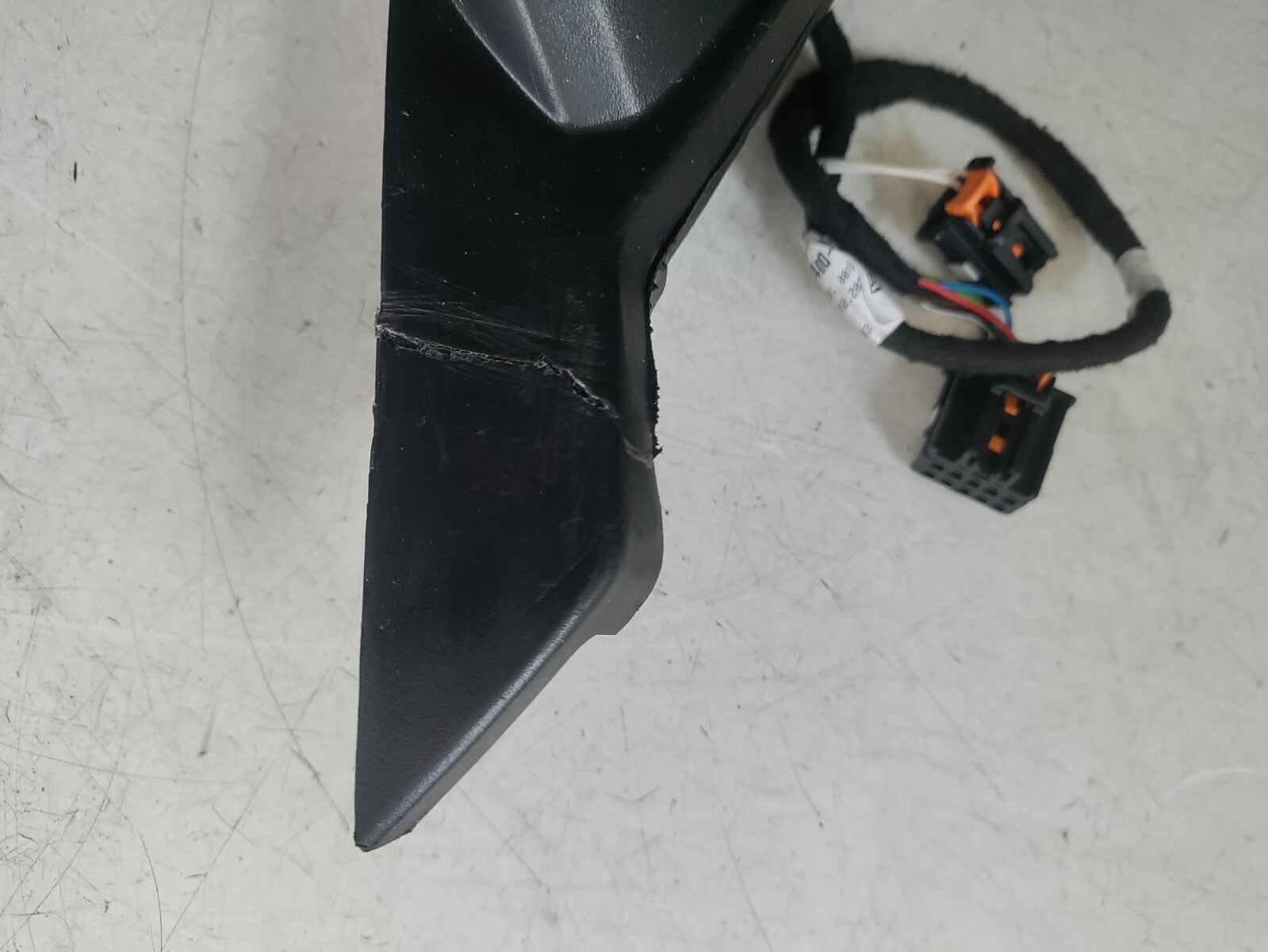 2024 JEEP AVENGER OSF DRIVER SIDE MANUAL FOLD WING MIRROR BLACK