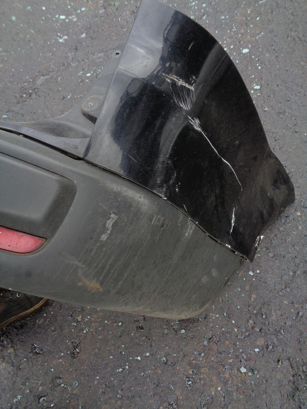 FORD GALAXY MK2 2014 REAR COMPLETE BUMPER BLACK