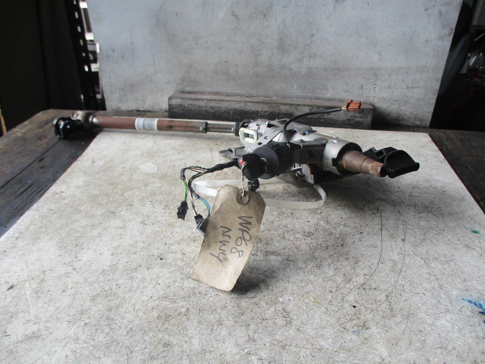 PEUGEOT 208 2018 STEERING COLUMN WITH KEY