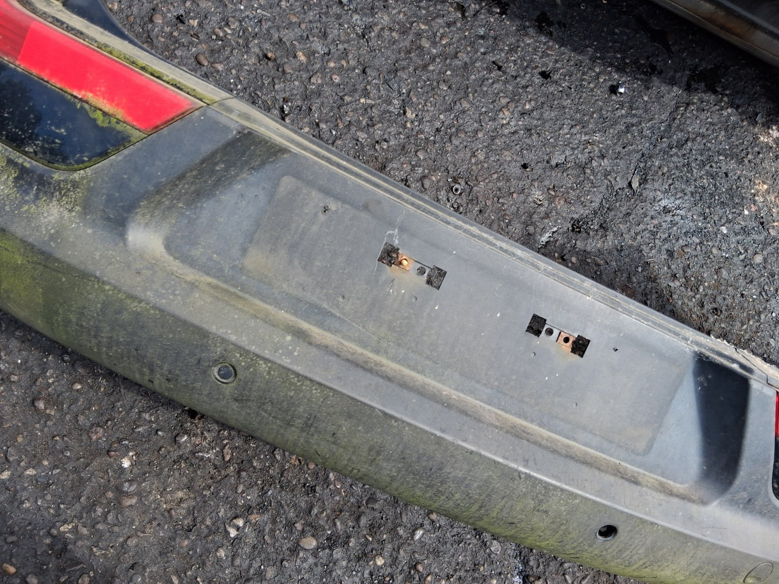 KIA SPORTAGE MK3 2012 PRE FACELIFT REAR COMPLETE BUMPER PHANTOM BLACK 1K