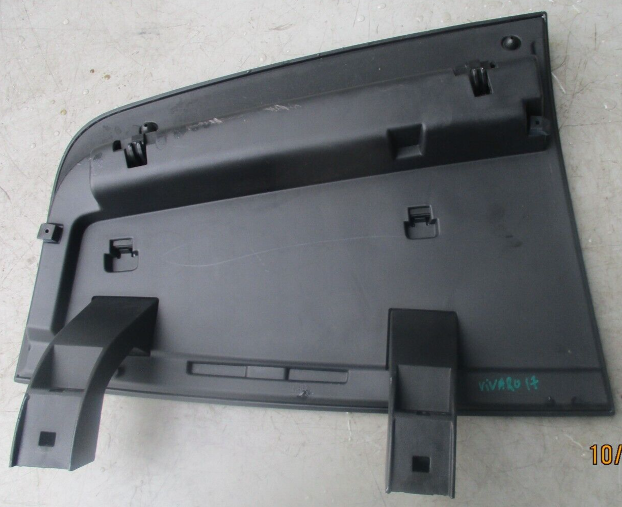 2017 VAUXHALL VIVARO GLOVEBOX STORAGE COMPARTMENT 1398874XTF