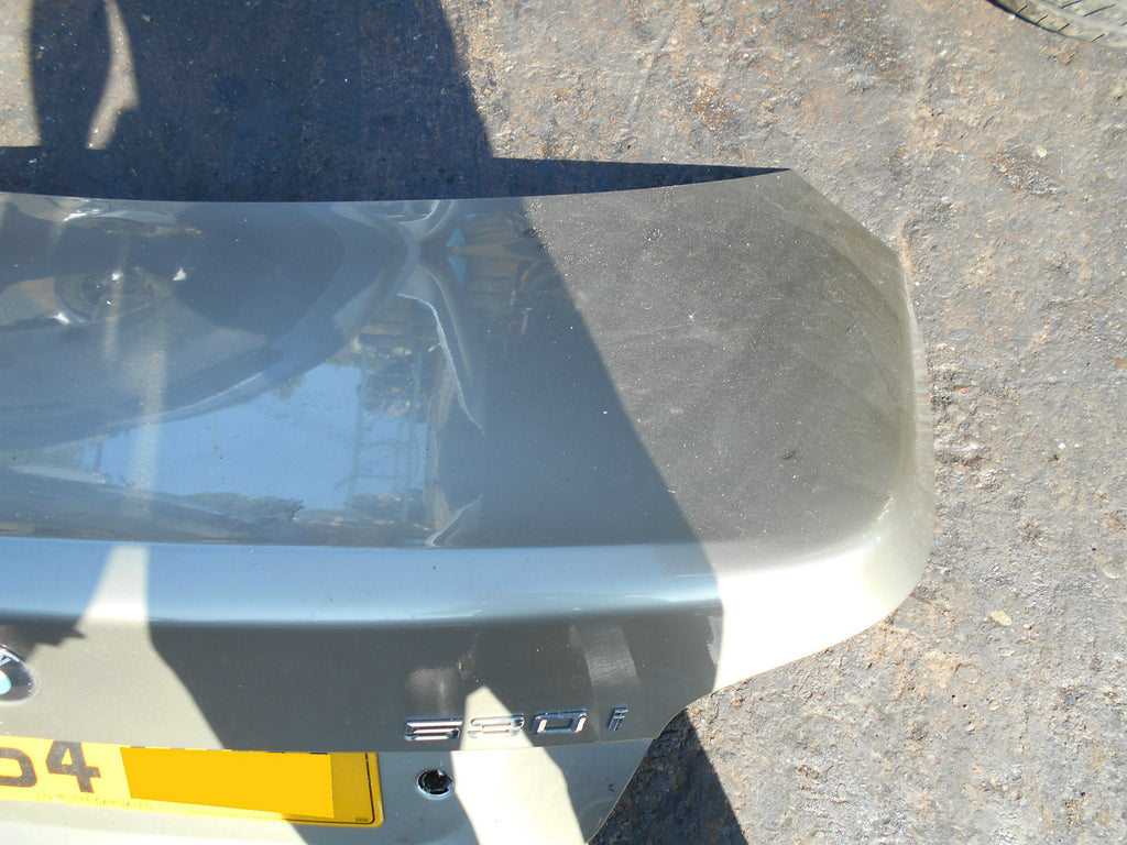 BMW 5 SERIES 2004 E60 BOOTLID LID TAILGATE OLIVIN METTALIC 349/6