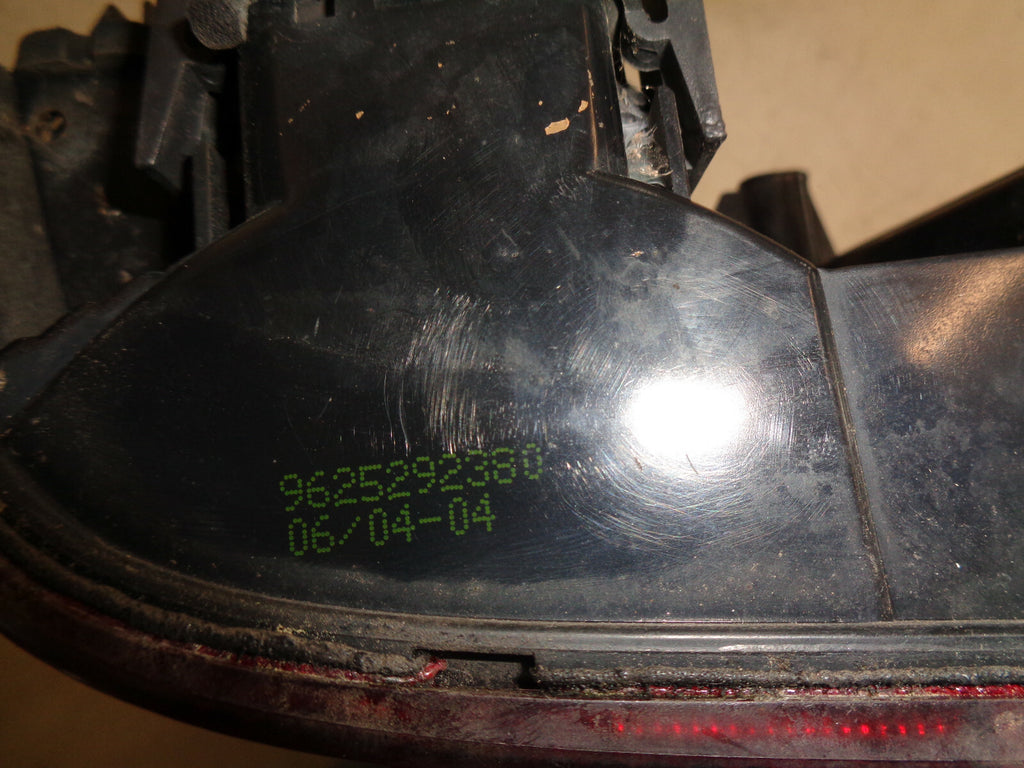 PEUGEOT PARTNER MK1 2004 OSR DRIVER SIDE REAR TAIL LIGHT TAIL LAMP