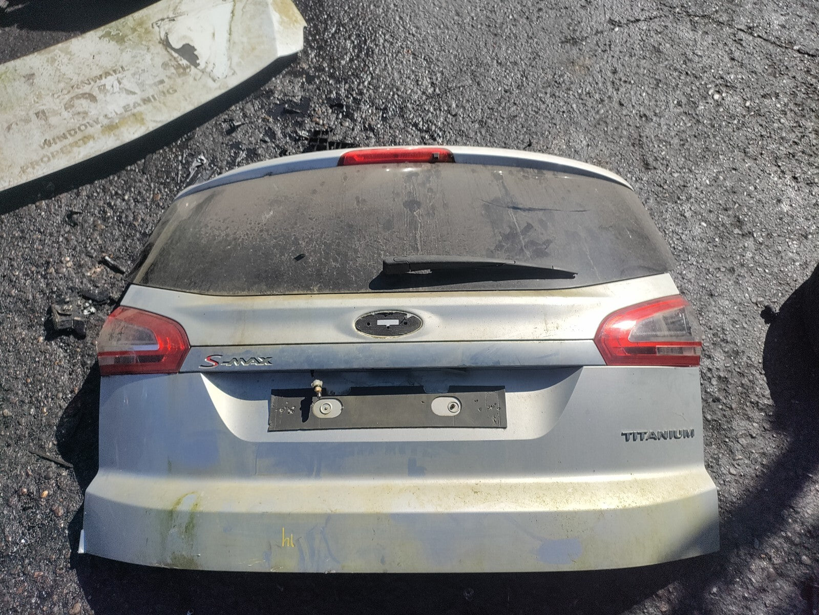 2011 FORD S MAX FACELIFT MK1 TAILGATE BOOTLID SILVER