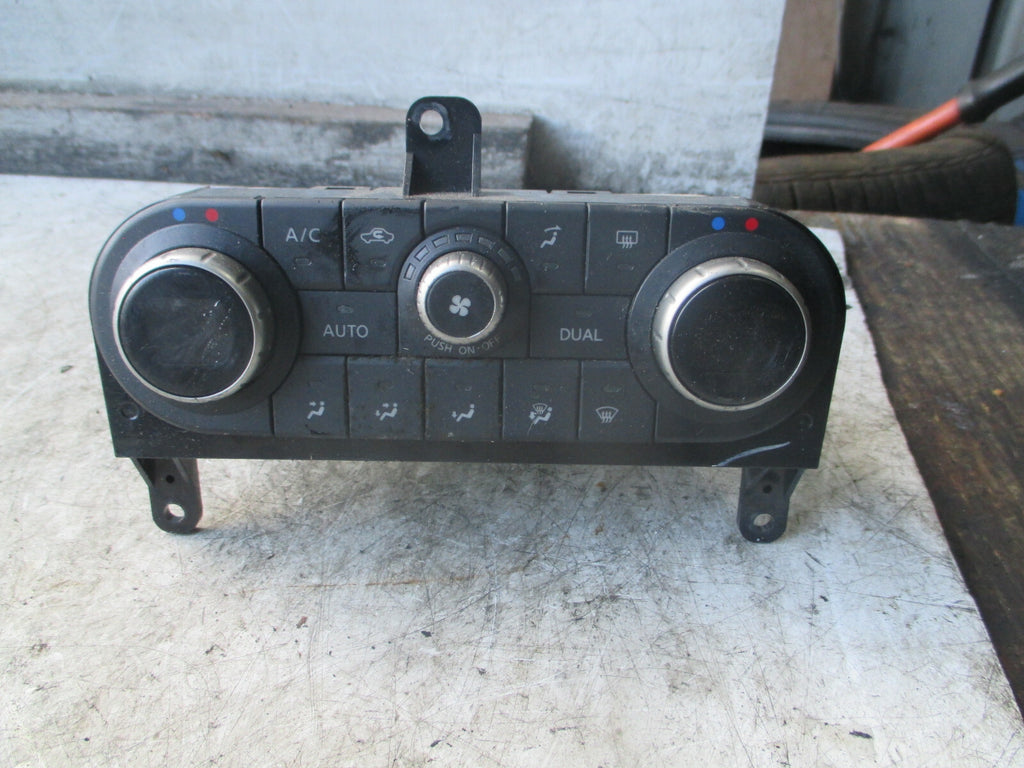 NISSAN QASHQAI 2012 J10 HEATER AC CLIMATE CONTROL SWITCH PANEL 27500BR46D