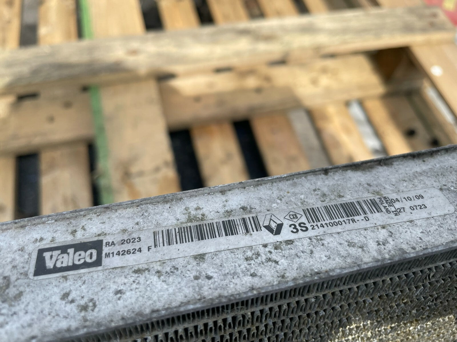 2012 RENAULT SCENIC MK3 2.0 DIESEL WATER COOLANT RADIATOR 214100017R R42
