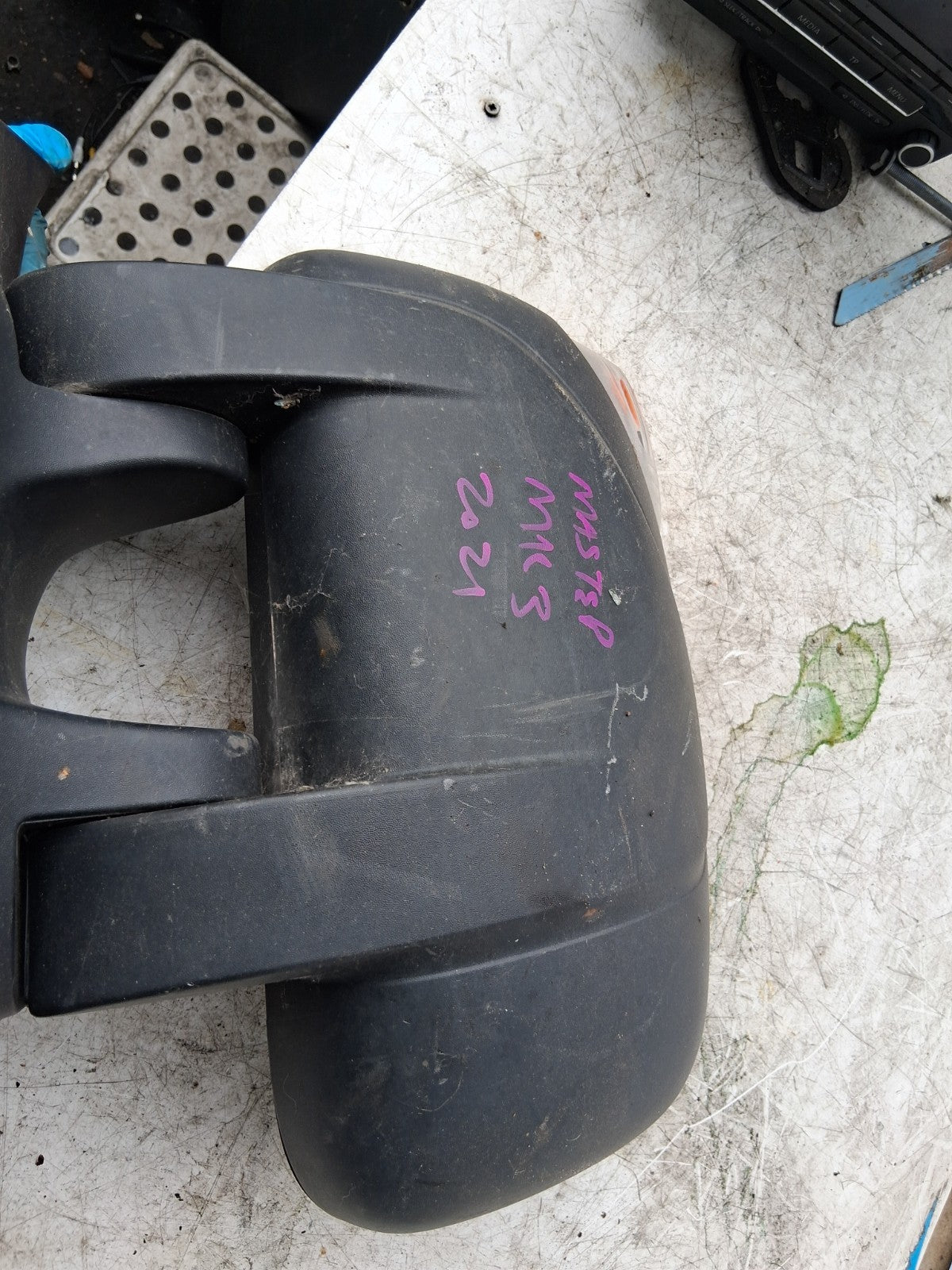2024 RENAULT MASTER MK3 OSF DRIVER SIDE FRONT WING MIRROR BLACK