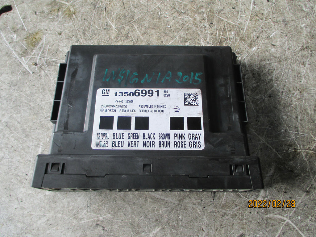 VAUXHALL INSIGNIA MK1 2015 COMFORT CONTROL MODULE 13506991