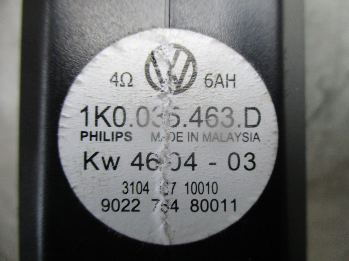 VW GOLF 1K MK5 2009 DOOR SPEAKER FREQUENCY CROSSOVER UNIT BOX 1K0035463D